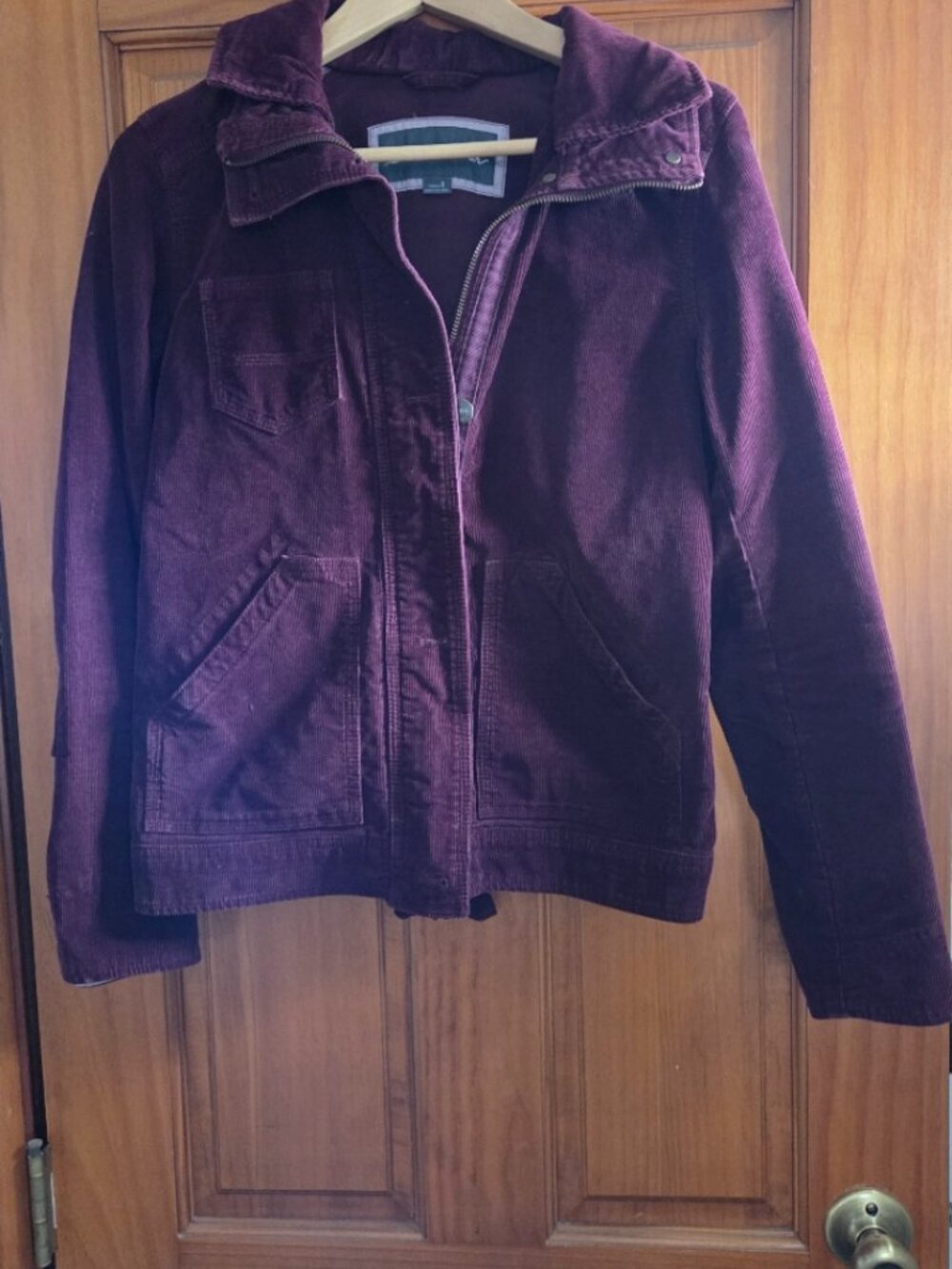 Corduroy Jacket Merlot Extra Small
